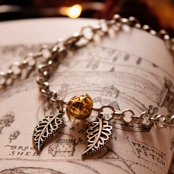 harry potter golden snitch bracelet