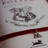 harry potter deathly hallows choker