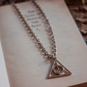 harry potter deathly hallows necklace