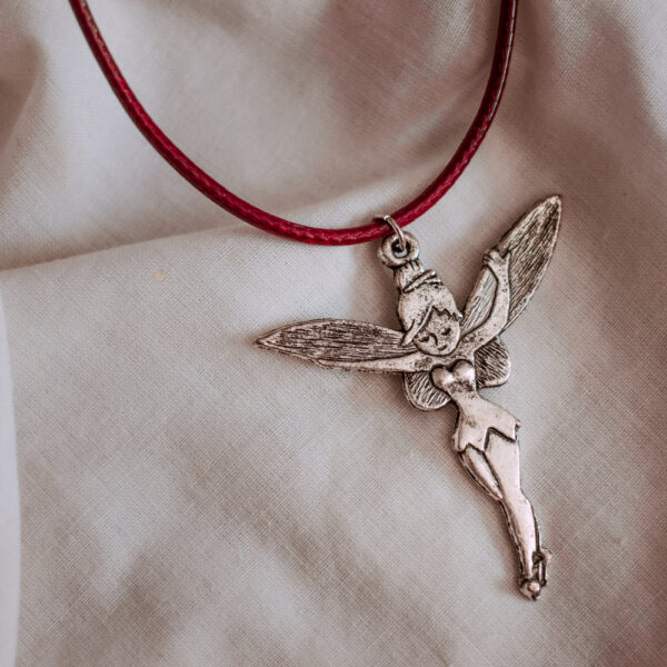 tinkerbell necklace, disney jewellery