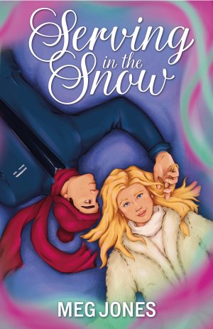 serving in the snow